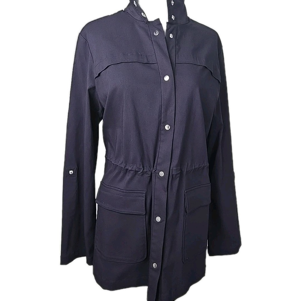 Premise Costal cruise Navy Blue Utility Jacket Nylon/Rayon NWT Size XL new $98